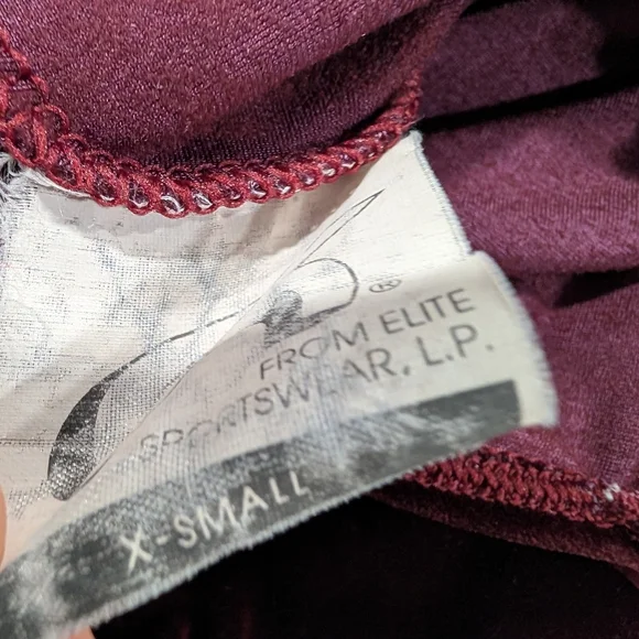 CHRISTMAS GK Ice Figure Skating Baton Twirling Dance Skirted Dress Leotard AXS - Picture 2 of 5